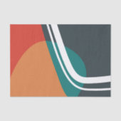 Trendy line art design tissuepapier (Voorkant)