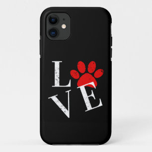 TRENDY LOVE HONDENPOOT  iPhone 11 HOESJE