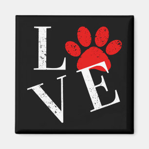 TRENDY LOVE HONDENPOOT MAGNEET