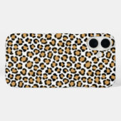 Trendy luipaard gesimuleerd bont effect herhalen p Case-Mate iPhone case (Achterkant (horizontaal))