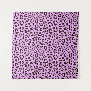 Trendy luipaard print art wandkleed