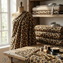 Trendy Luipaardpatroon Uniek Stijlvol