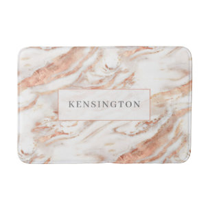 Trendy Lux Copper Roos Gold Foil marble Badmat