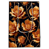 Trendy Luxury Boho Gold Roos Collectie Medium Cadeauzakje (Achterkant)