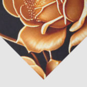 Trendy Luxury Boho Gold Roos Collectie Tissuepapier (Detail)