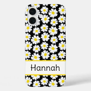 Trendy Madeliefjes Patroon iPhone 16 Plus Hoesje
