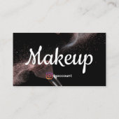 Trendy Makeup Artist Visitekaartje (Achterkant)