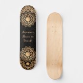 Trendy Mandala Patroon & Quote Skateboard (Voorkant)
