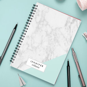 Trendy Marble Texture Notitieboek