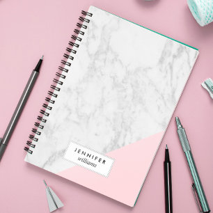 Trendy Marble Texture Notitieboek