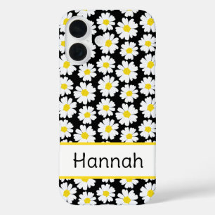 Trendy Margriet Patroon iPhone 16 Hoesje