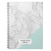 Trendy marmeren textuur notitieboek (Voorkant)