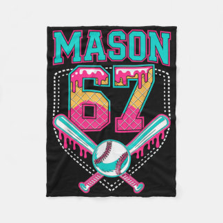 Trendy Mason 67 Mem Ijs Drip Bysebyll Verjaardag Fleece Deken