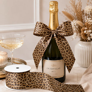 trendy meisjesachtig chic wilde safari luipaardpri lint