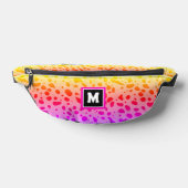 Trendy mignon fille rose Gradient Poster de animal (Poser)