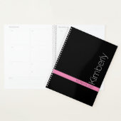 Trendy Minimal Design DIY Naam/Onderwerp/Zwart & R Planner (Display)