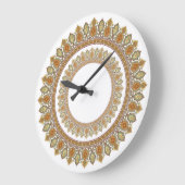 Trendy minimale wandklok grote klok (Hoek)