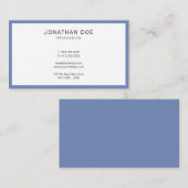 Trendy minimalist - Smart Modern Design Luxury Visitekaartje (Voorkant / Achterkant)