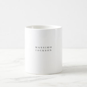 Trendy Minimalistische Elegante Professionele Seri Koffiemok
