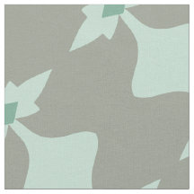 Trendy Mint Gray Retro Pattern