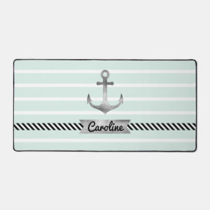 Trendy Mint Green Stripes en Waterverf Anchor Bureaumat