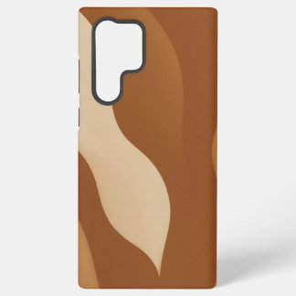 Trendy Mocha Samsung Galaxy S23 Ultra Case Hoesje