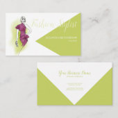 Trendy Mode Design Visitekaartje (Voorkant / Achterkant)