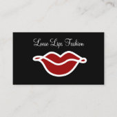 Trendy Mode Make-up Beauty Theme Visitekaartje (Voorkant)