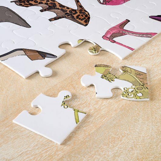 Trendy mode puzzel legpuzzel (Zijkant)