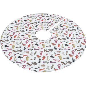 Trendy mode schoenen kerstboomrok kerstboom rok