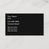 Trendy Mode Visitekaartjes (Achterkant)