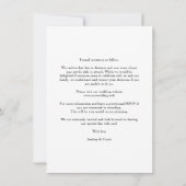 Trendy Modern 3 Wedding Engagement Photos Collage (Achterkant)