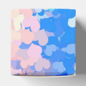 Trendy Modern Abstracte Art Elegant Sjabloon Bedankdoosjes (Bovenkant)