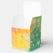 Trendy Modern Abstracte Art Elegant Sjabloon Bedankdoosjes (Geopend)