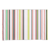 Trendy Modern Chic New Season strepen Kussensloop (Voorkant-Rechts)