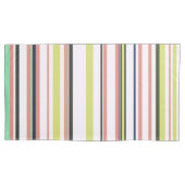 Trendy Modern Chic New Season strepen Kussensloop (Voorkant-Links)