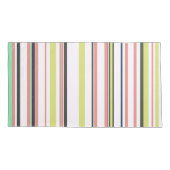 Trendy Modern Chic New Season strepen Kussensloop (Achterkant-Links)