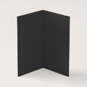 Trendy modern grijs zwart vet monogram visitekaartjes (Binnen)
