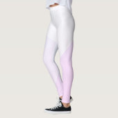 Trendy Modern Leggings Roze Blauw Paars Wit (Links)