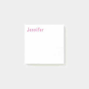 Trendy Modern Minimalist Professional Post-it® Notes