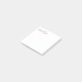 Trendy Modern Minimalist Professional Post-it® Notes (Schuin)