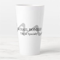 Trendy modern monogram initiaal professional