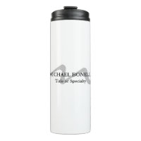 Trendy modern monogram initiaal professional