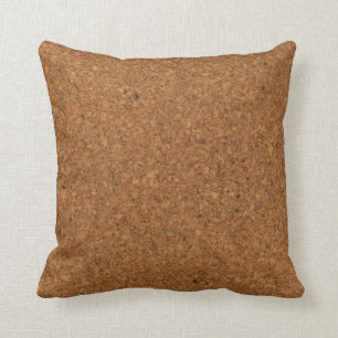 Trendy Modern Natural Cork Texture Kussen