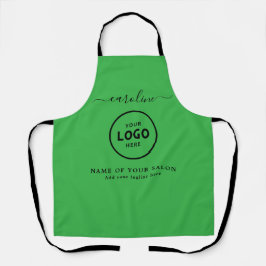  Trendy Modern Salon Logo Apron Schort