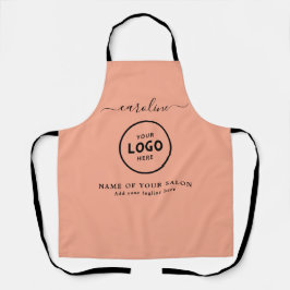  Trendy Modern Salon Logo Apron Schort