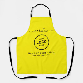 Trendy Modern Salon Logo Apron Schort
