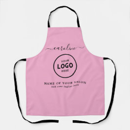  Trendy Modern Salon Logo Apron Schort