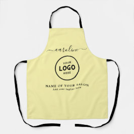  Trendy Modern Salon Logo Apron Schort