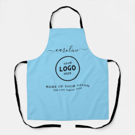  Trendy Modern Salon Logo Apron Schort